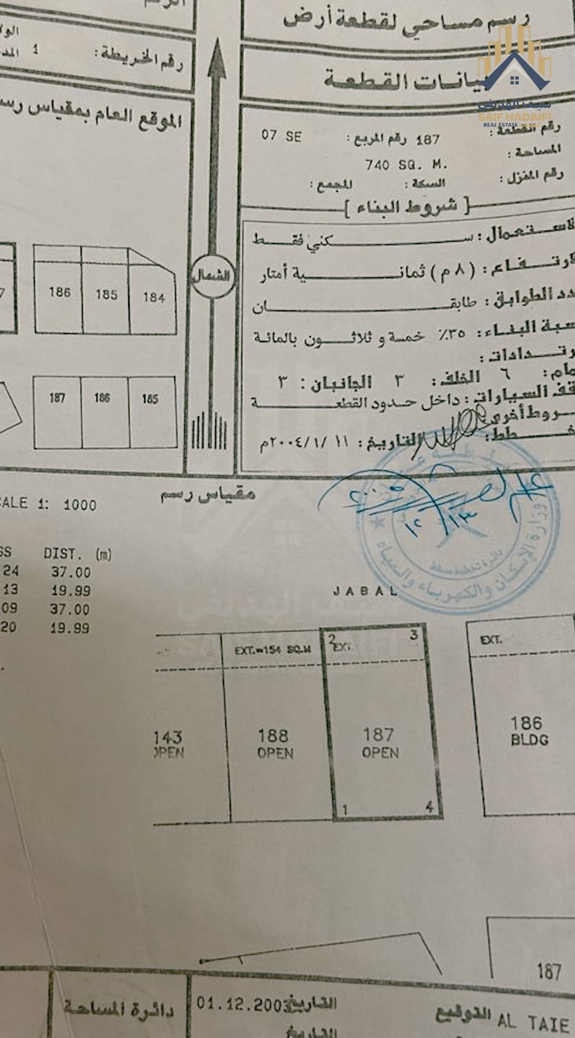 ارض سوبر كورنر تصريح شقق في الوادي الكبير — view 10